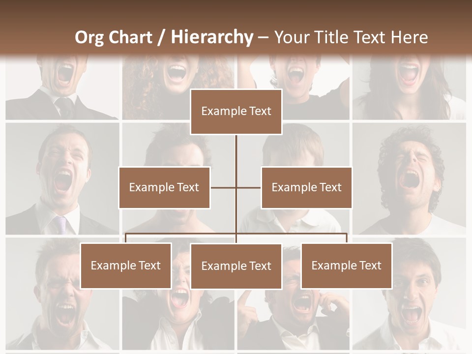 Girl Tense Anger PowerPoint Template