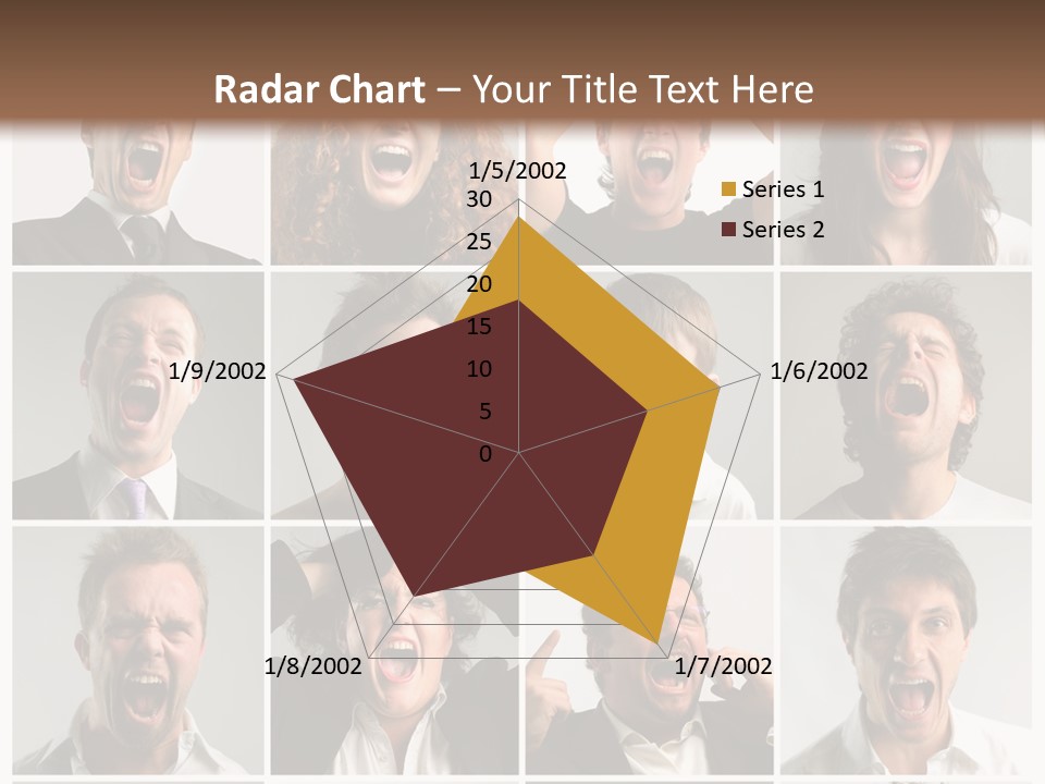 Girl Tense Anger PowerPoint Template