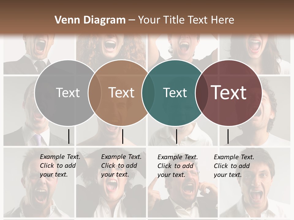 Girl Tense Anger PowerPoint Template