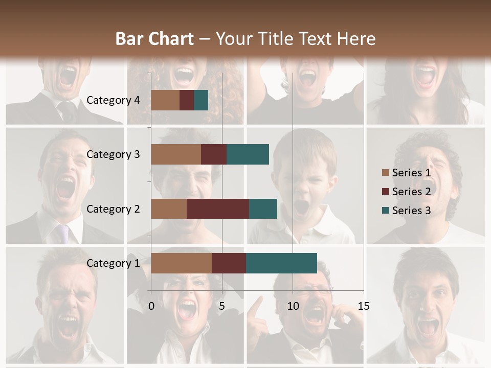 Girl Tense Anger PowerPoint Template