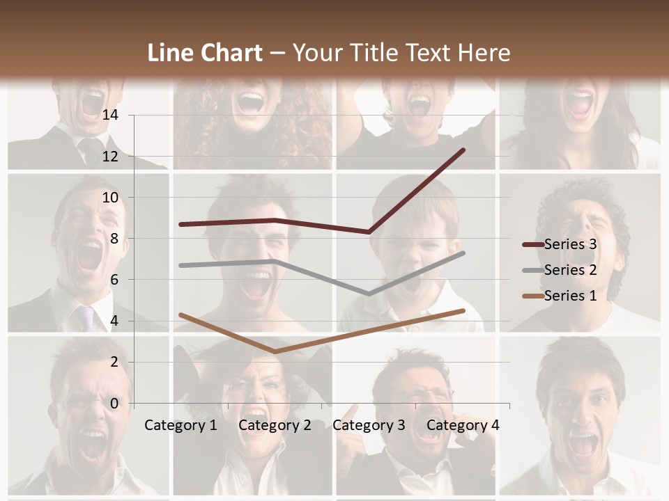 Girl Tense Anger PowerPoint Template