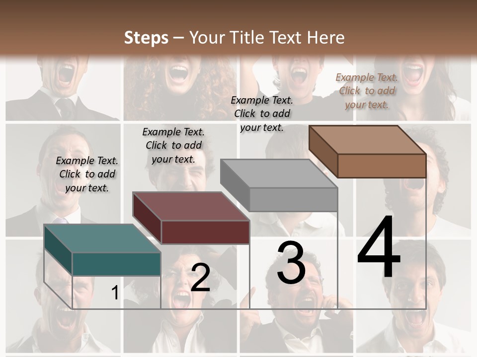 Girl Tense Anger PowerPoint Template