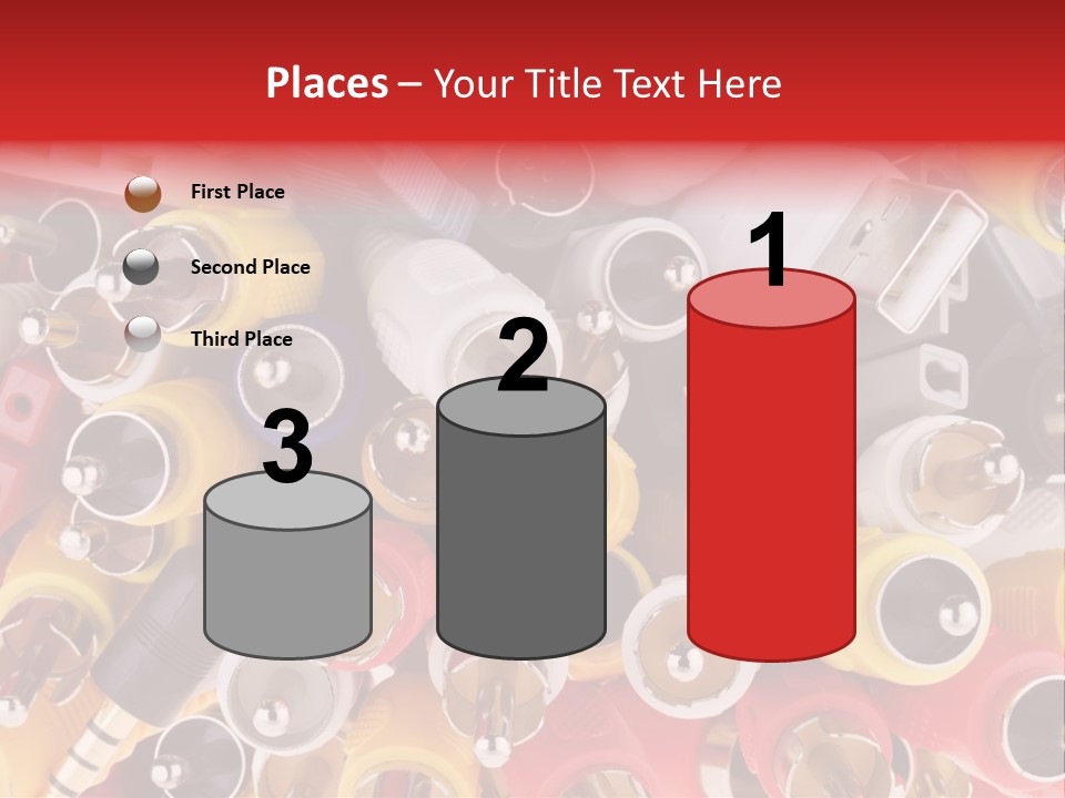 Equipments Electric Components PowerPoint Template