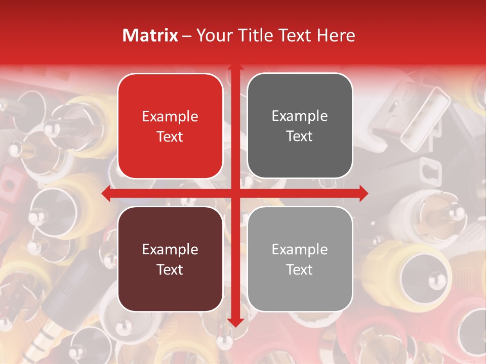 Equipments Electric Components PowerPoint Template
