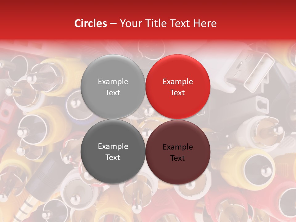 Equipments Electric Components PowerPoint Template