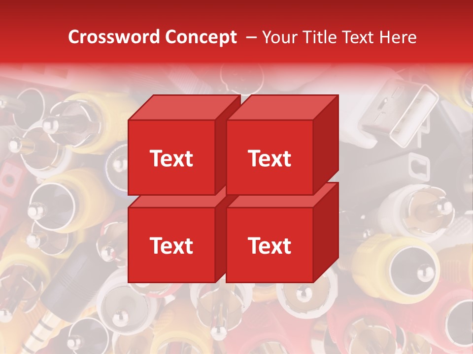 Equipments Electric Components PowerPoint Template