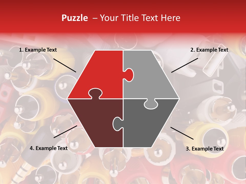 Equipments Electric Components PowerPoint Template