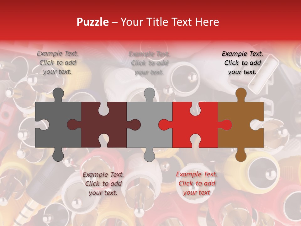 Equipments Electric Components PowerPoint Template