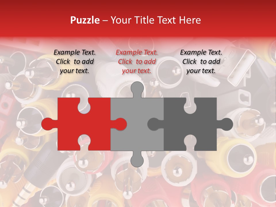 Equipments Electric Components PowerPoint Template