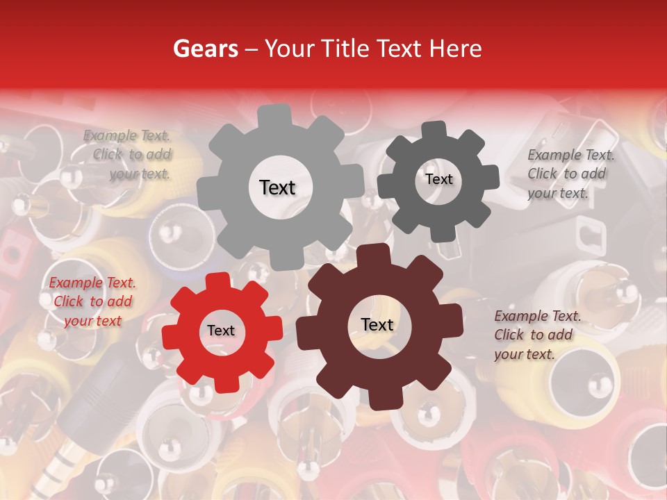 Equipments Electric Components PowerPoint Template