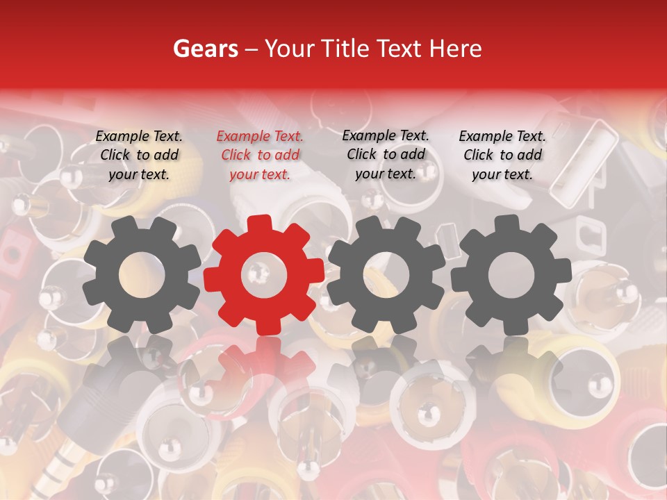 Equipments Electric Components PowerPoint Template