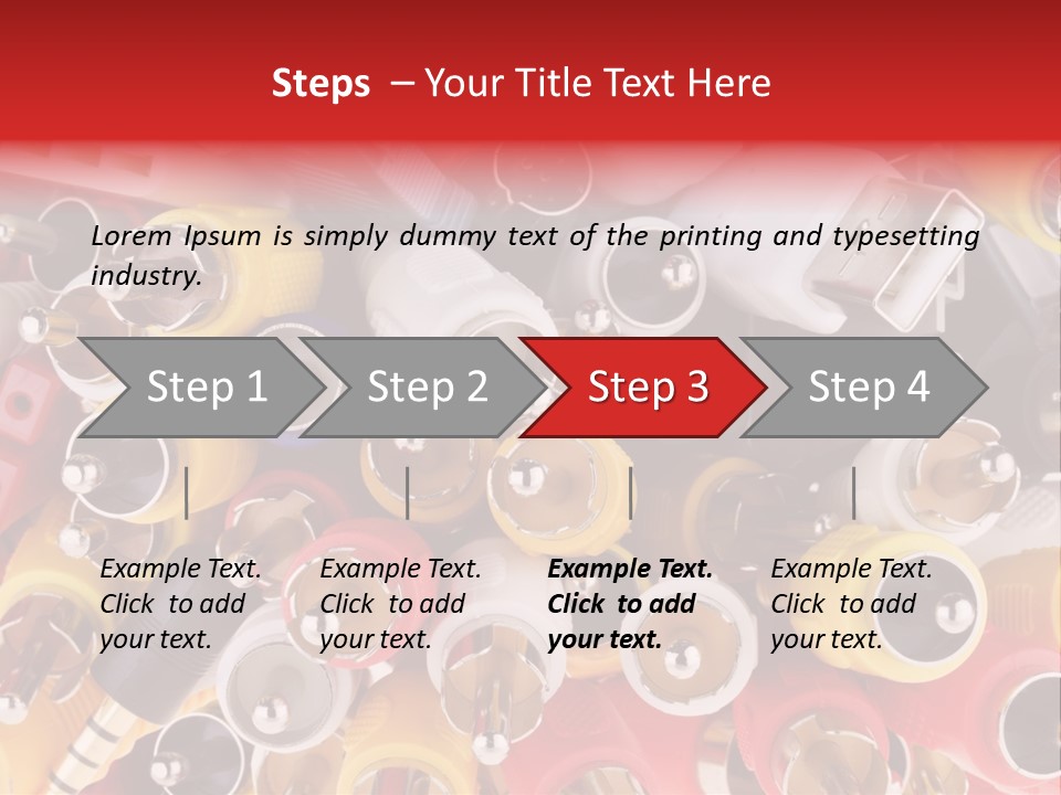 Equipments Electric Components PowerPoint Template