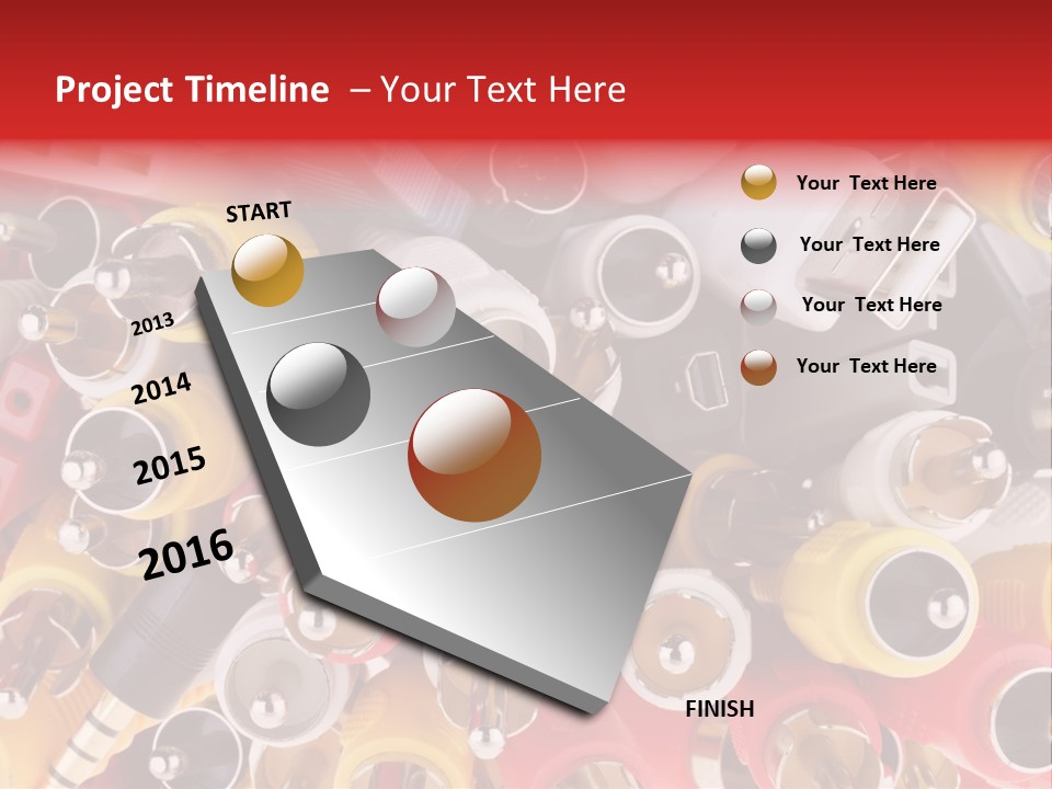 Equipments Electric Components PowerPoint Template