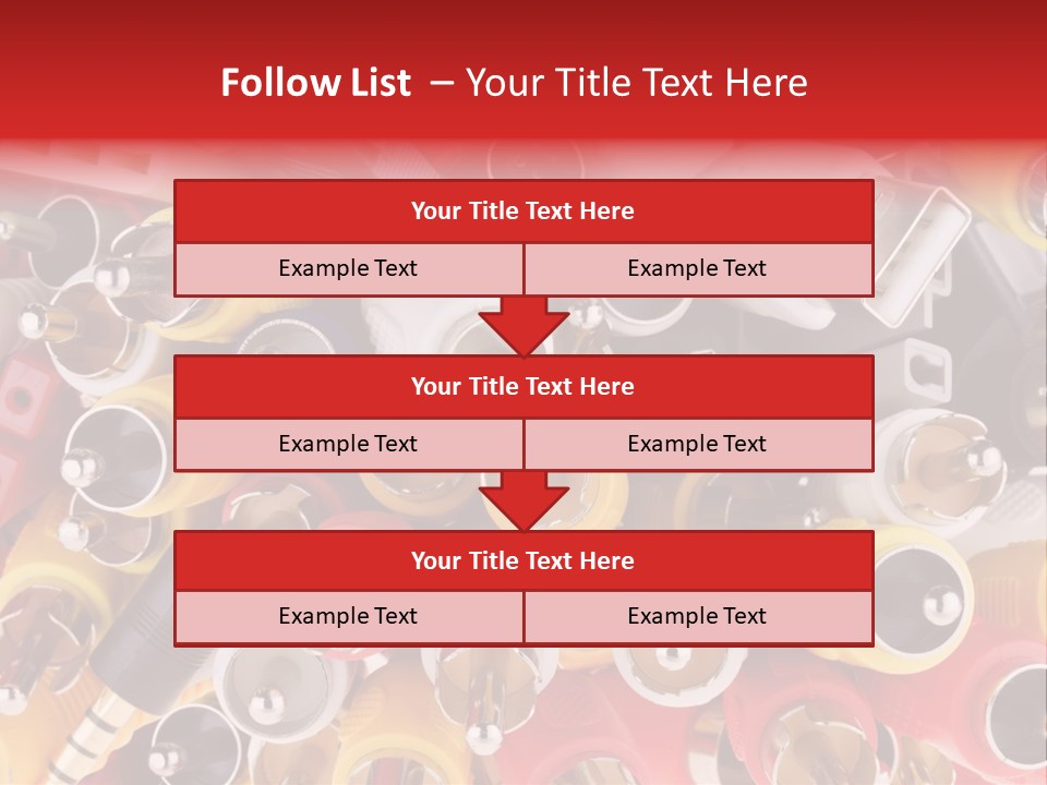 Equipments Electric Components PowerPoint Template