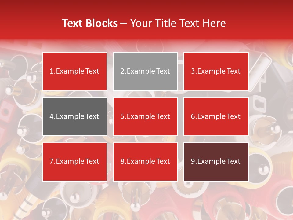 Equipments Electric Components PowerPoint Template