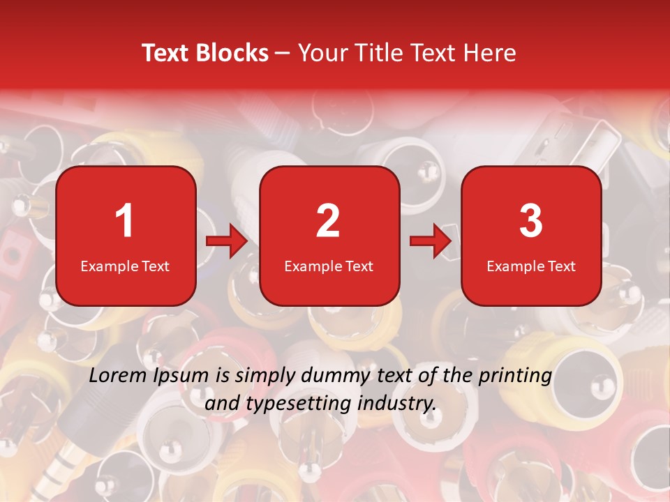 Equipments Electric Components PowerPoint Template