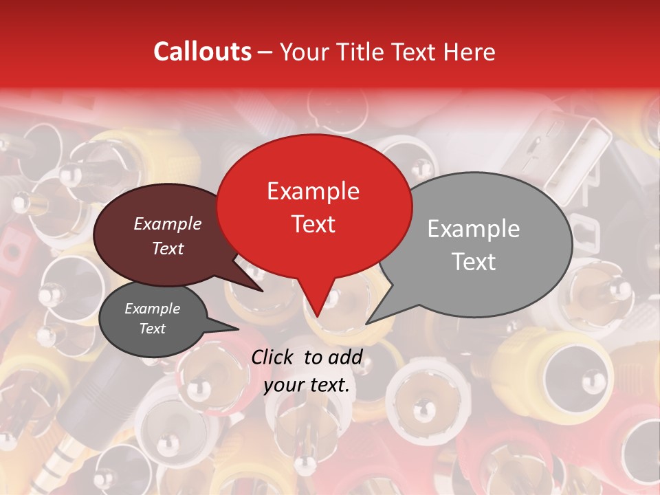 Equipments Electric Components PowerPoint Template