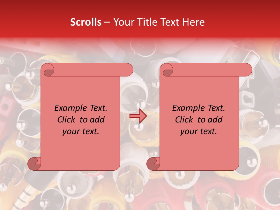 Equipments Electric Components PowerPoint Template