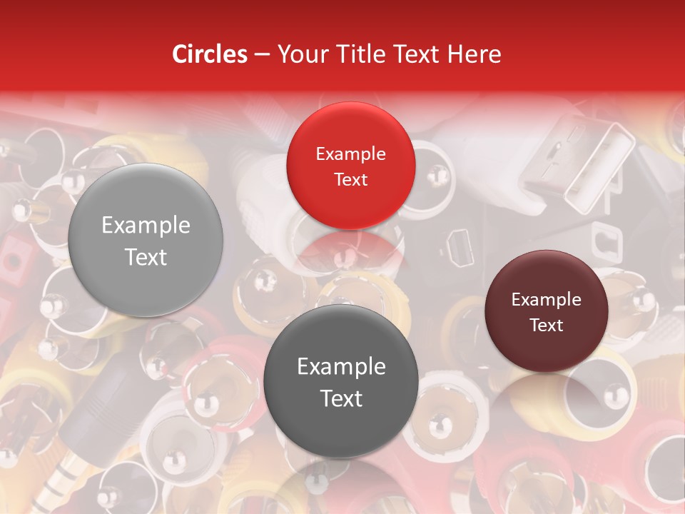 Equipments Electric Components PowerPoint Template
