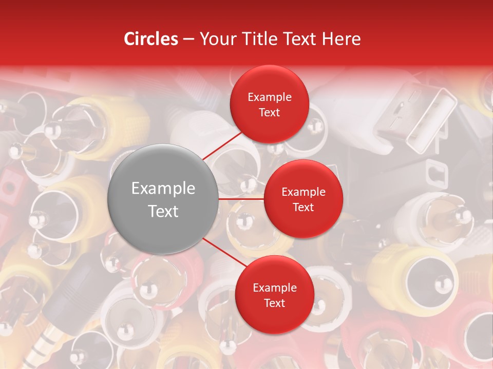 Equipments Electric Components PowerPoint Template