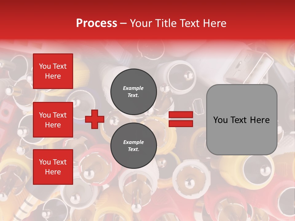 Equipments Electric Components PowerPoint Template