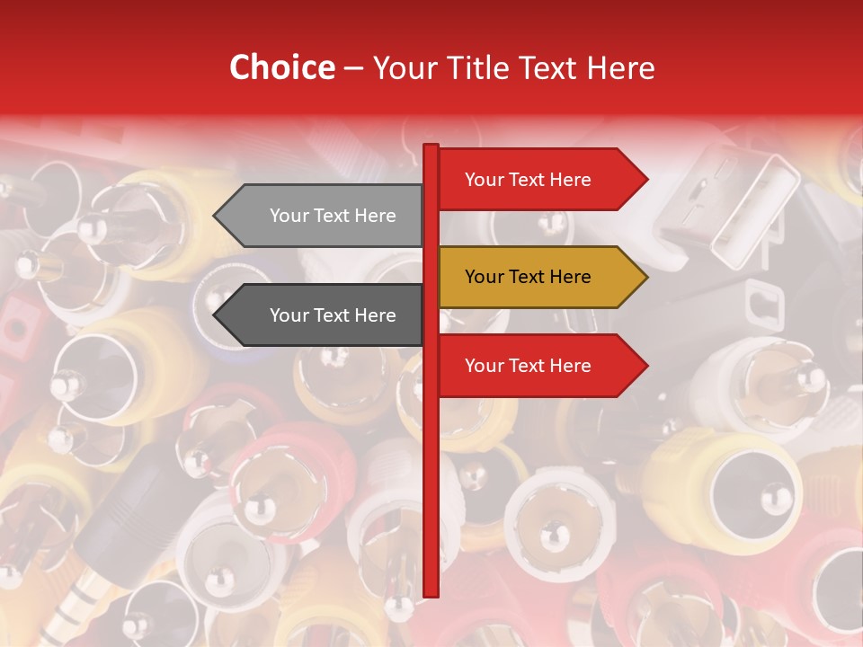 Equipments Electric Components PowerPoint Template