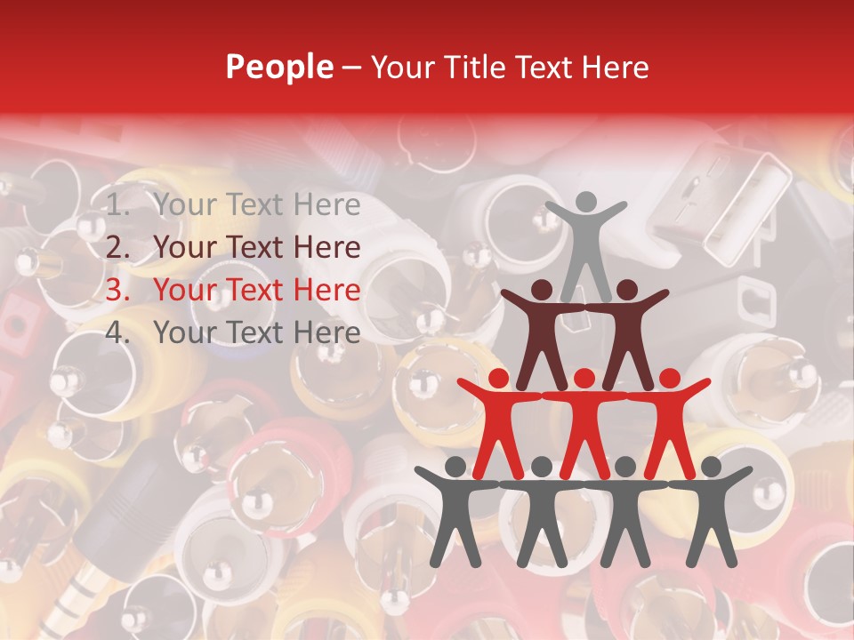 Equipments Electric Components PowerPoint Template