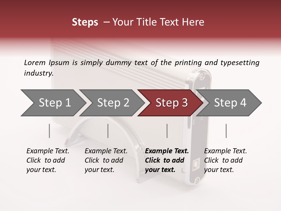 Modern Reflection Secure PowerPoint Template