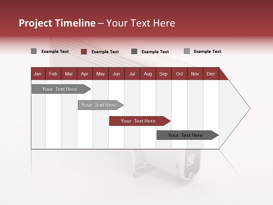Modern Reflection Secure PowerPoint Template