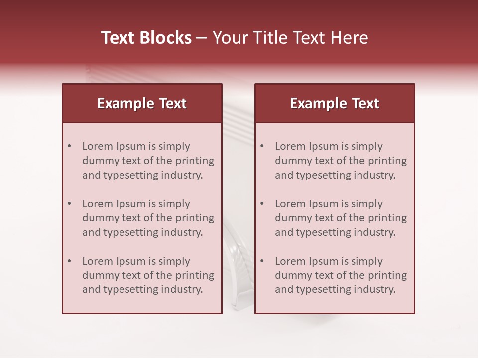 Modern Reflection Secure PowerPoint Template