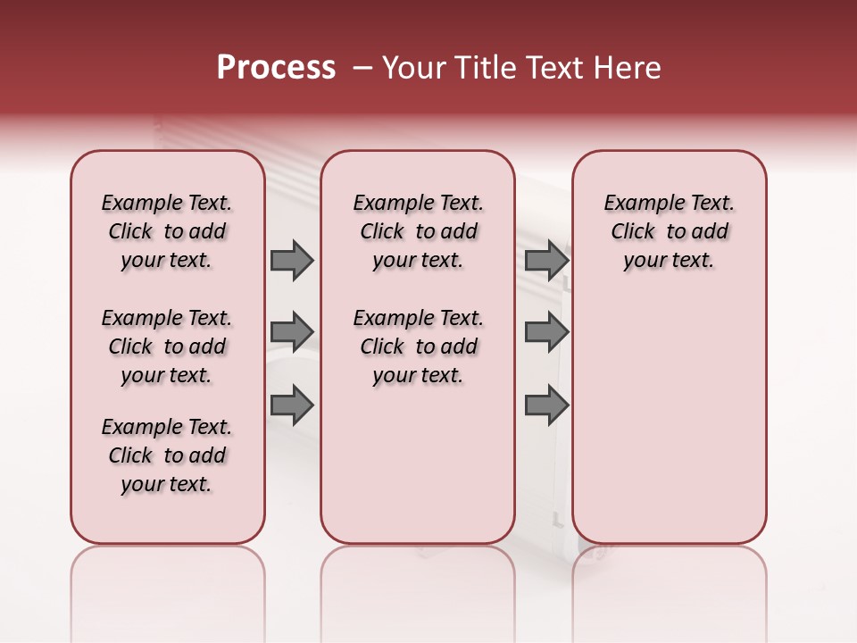 Modern Reflection Secure PowerPoint Template