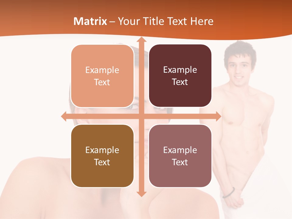 Stroking Heteroual Spa PowerPoint Template