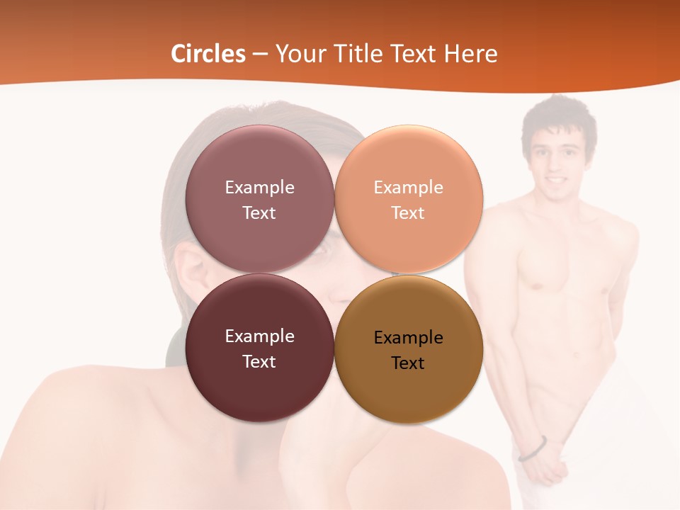 Stroking Heteroual Spa PowerPoint Template
