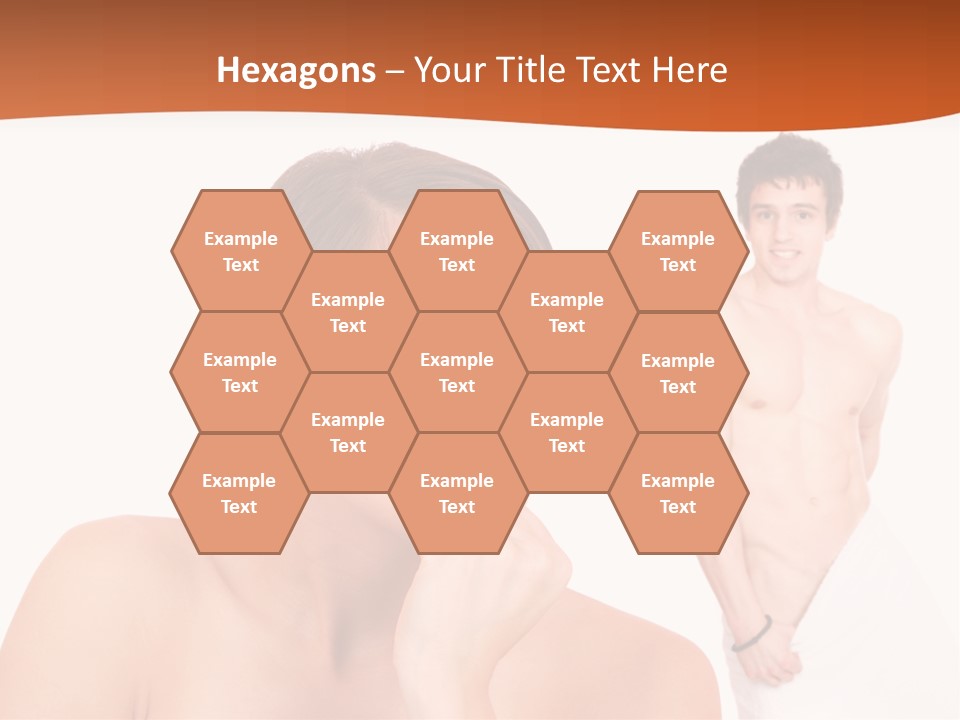 Stroking Heteroual Spa PowerPoint Template