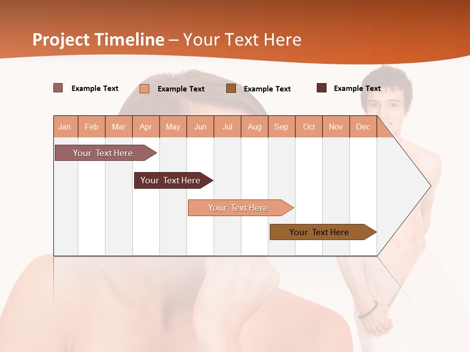 Stroking Heteroual Spa PowerPoint Template
