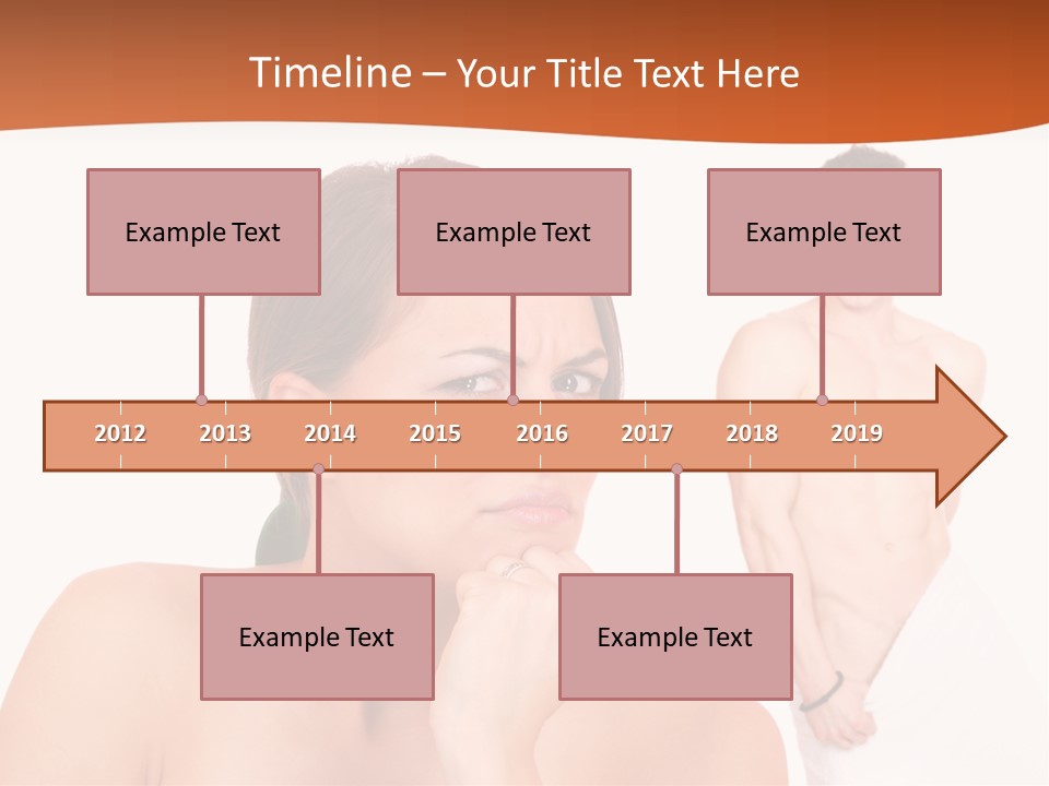 Stroking Heteroual Spa PowerPoint Template