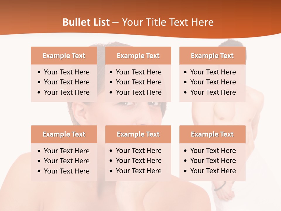 Stroking Heteroual Spa PowerPoint Template