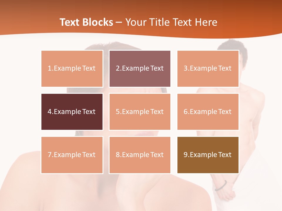 Stroking Heteroual Spa PowerPoint Template