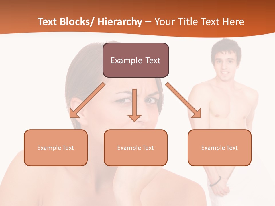 Stroking Heteroual Spa PowerPoint Template