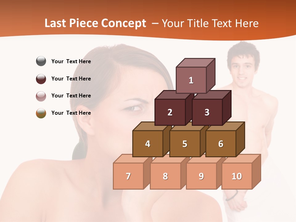 Stroking Heteroual Spa PowerPoint Template