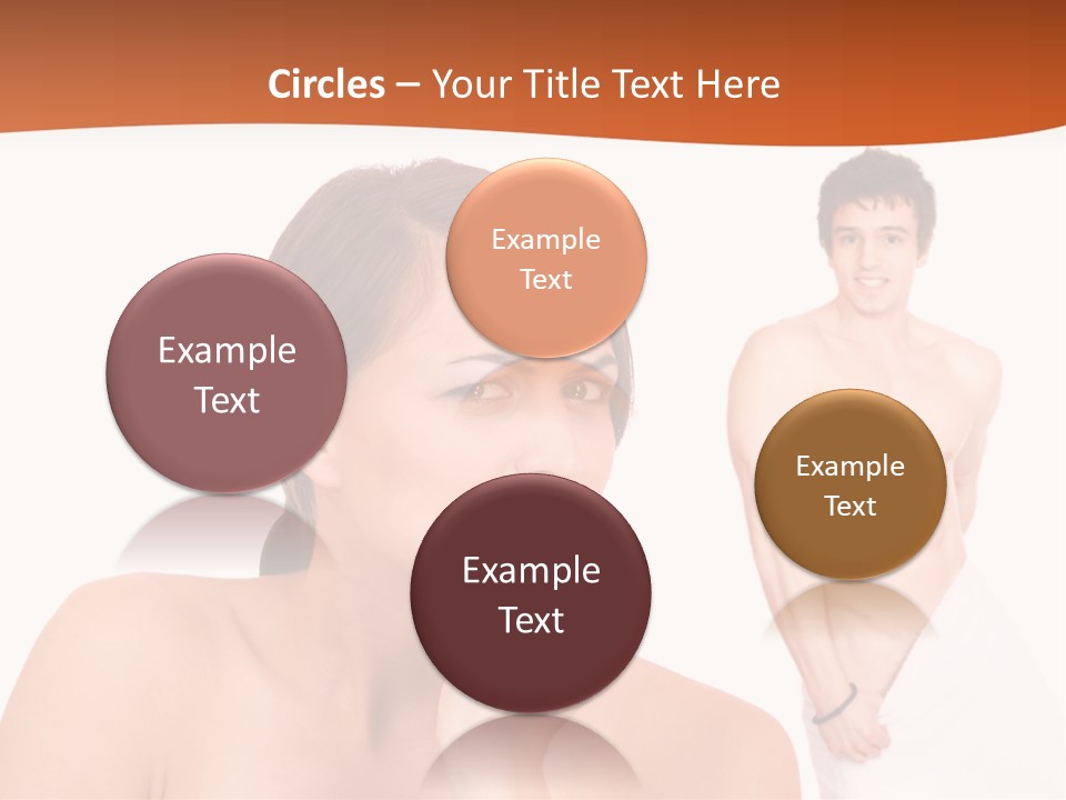 Stroking Heteroual Spa PowerPoint Template