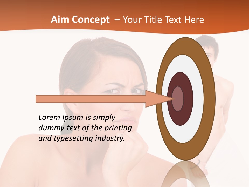 Stroking Heteroual Spa PowerPoint Template