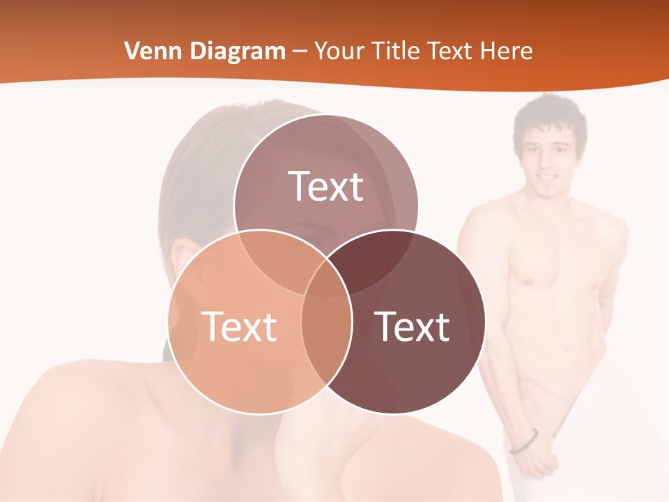 Stroking Heteroual Spa PowerPoint Template