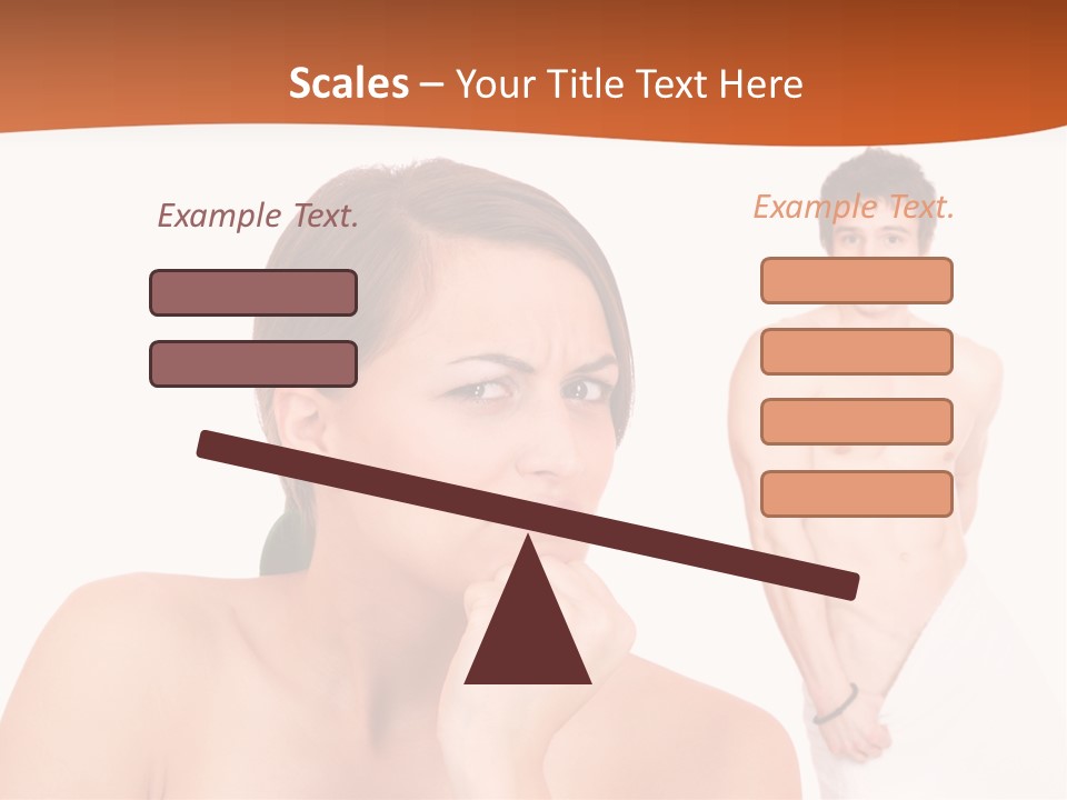 Stroking Heteroual Spa PowerPoint Template