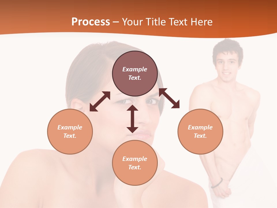 Stroking Heteroual Spa PowerPoint Template