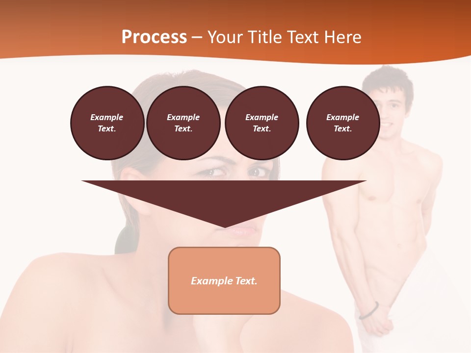 Stroking Heteroual Spa PowerPoint Template