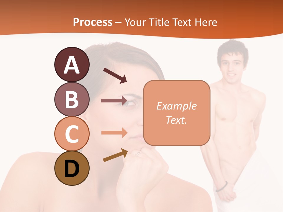 Stroking Heteroual Spa PowerPoint Template