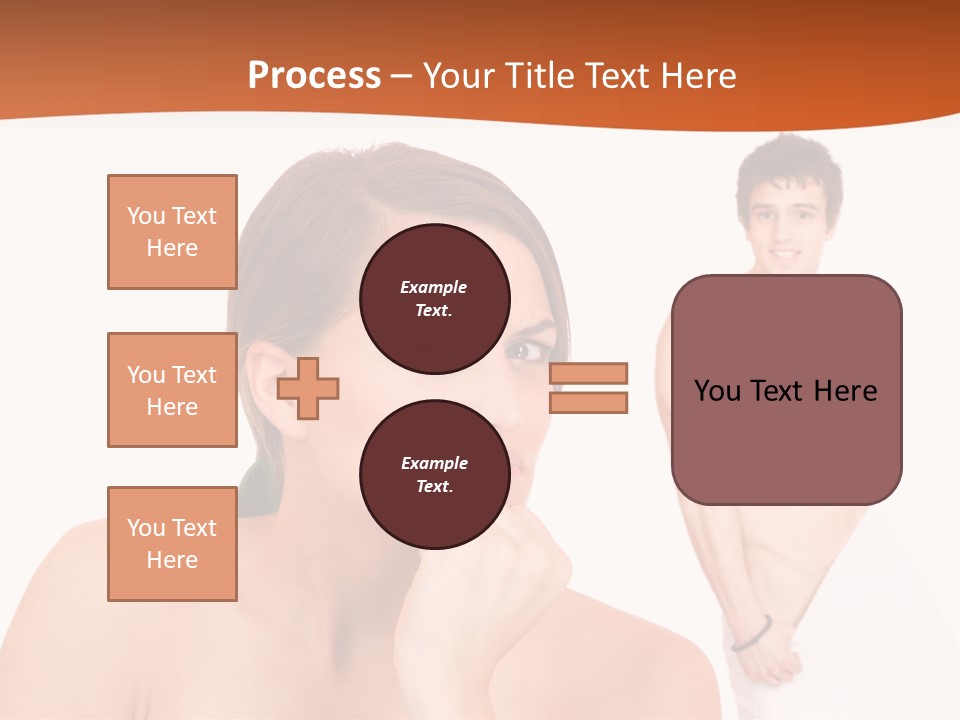 Stroking Heteroual Spa PowerPoint Template