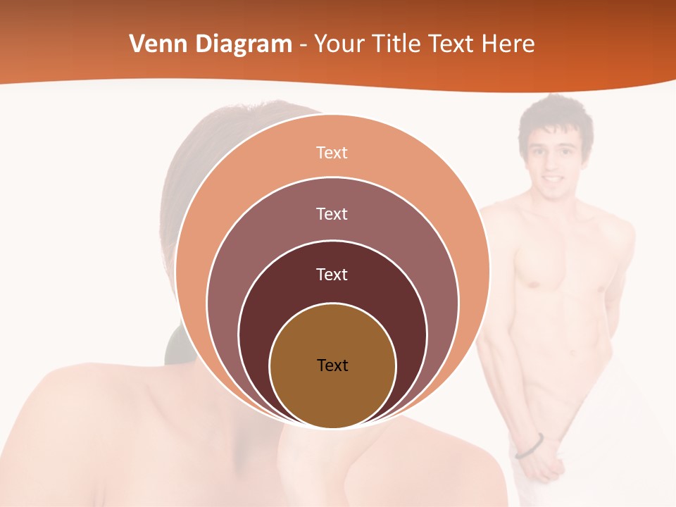 Stroking Heteroual Spa PowerPoint Template