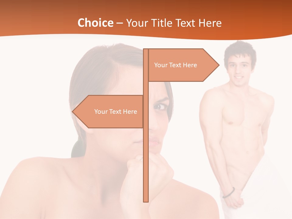 Stroking Heteroual Spa PowerPoint Template